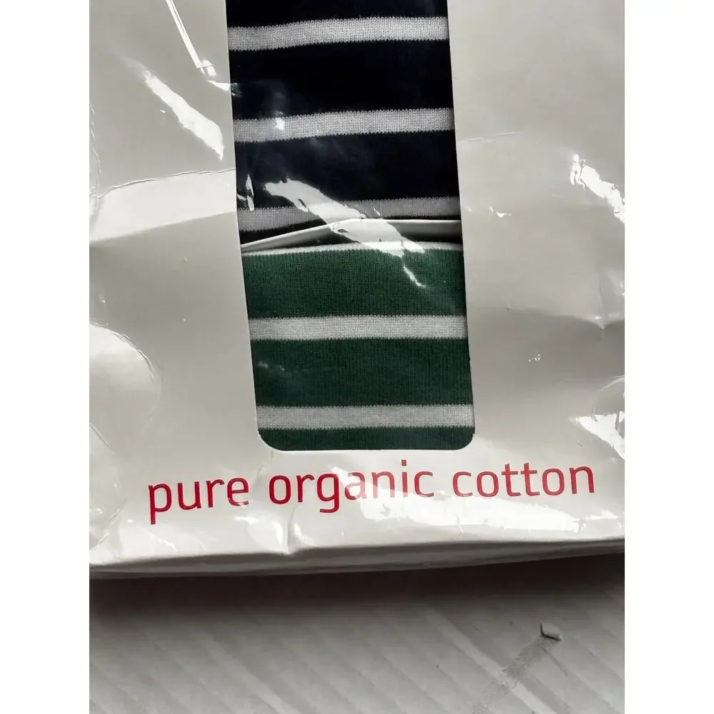 Hanna Andersson Boys Striped Underwear 3Pack SzL NEW Sealed Organic Cotton NIB